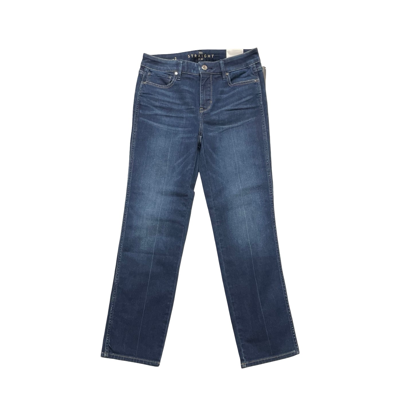 Jeans Cropped By White House Black Market In Blue Denim, Size:2