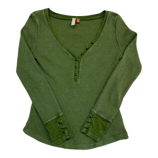 Top Ls By Pilcro In Green, Size:S