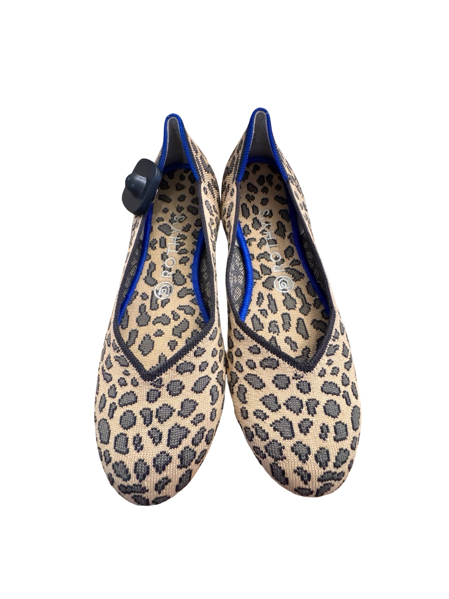 Shoes Designer By Rothys In Animal Print, Size:8.5