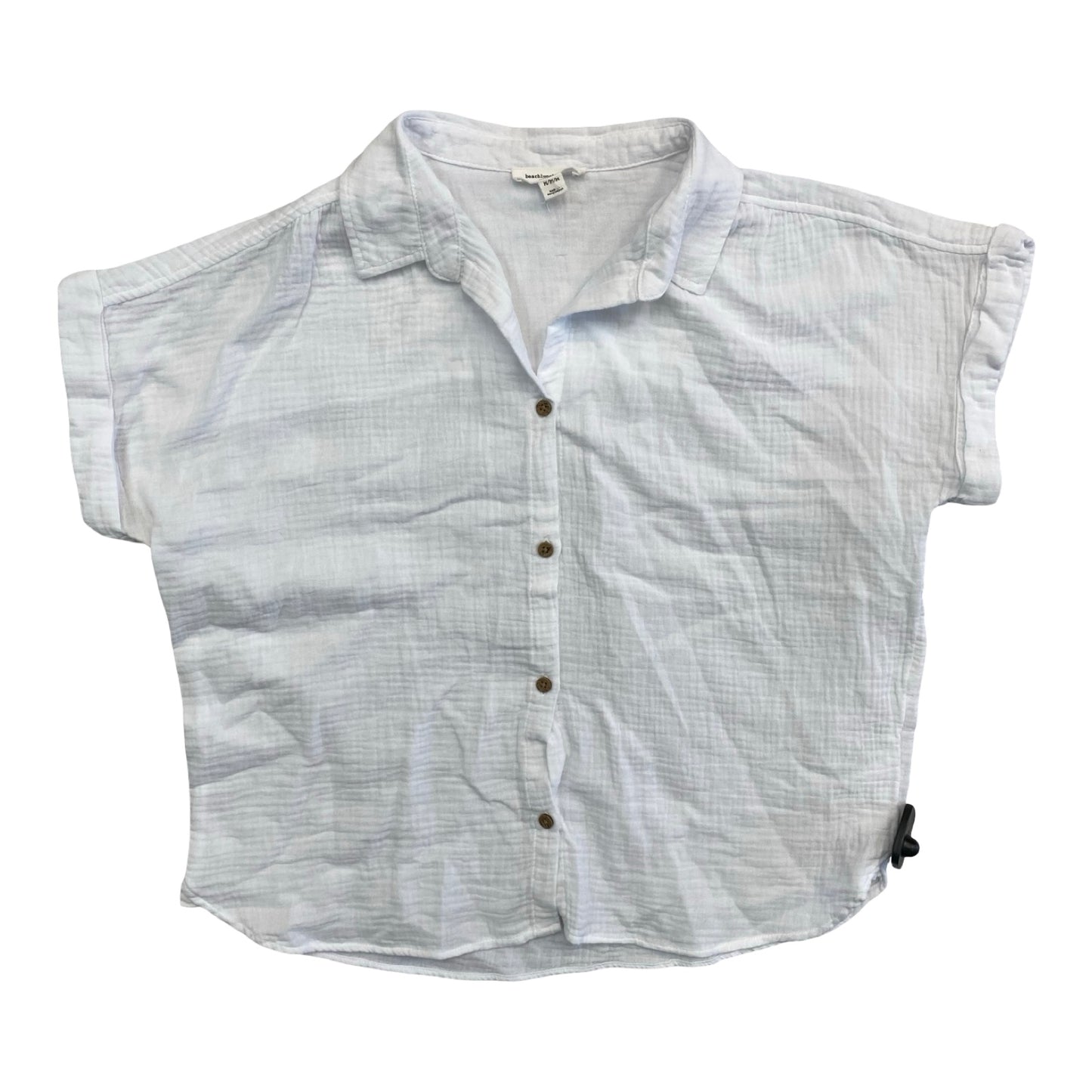 Top Ss By Beachlunchlounge In White, Size:M