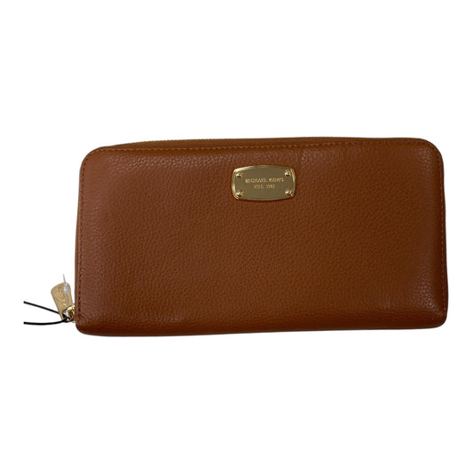 Wallet Designer By Michael Kors In Brown, Size:Large