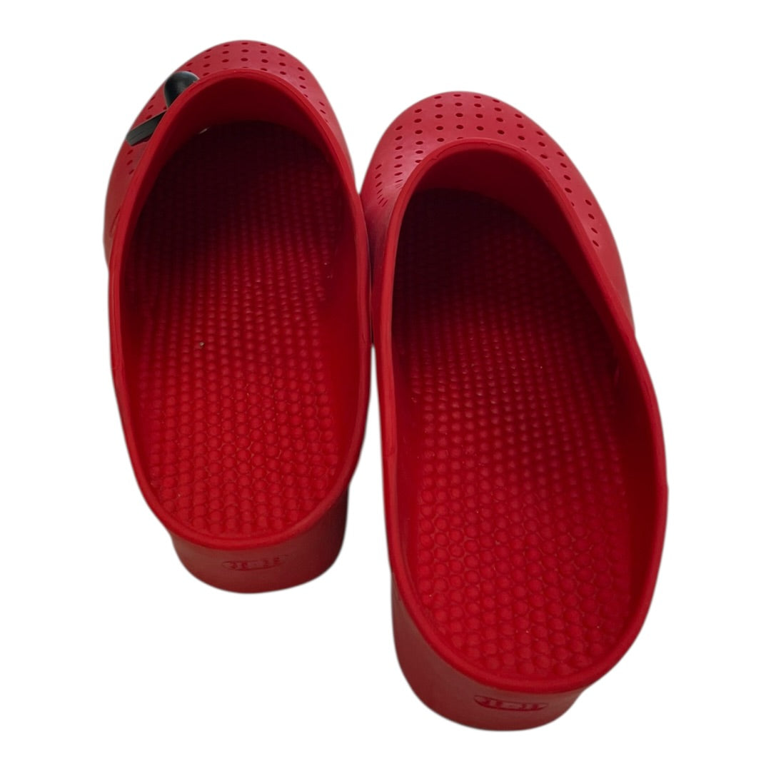 Shoes Heels Block By Cmc In Red, Size:5.5