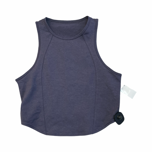 Athletic Tank Top By Lululemon In Purple, Size:12