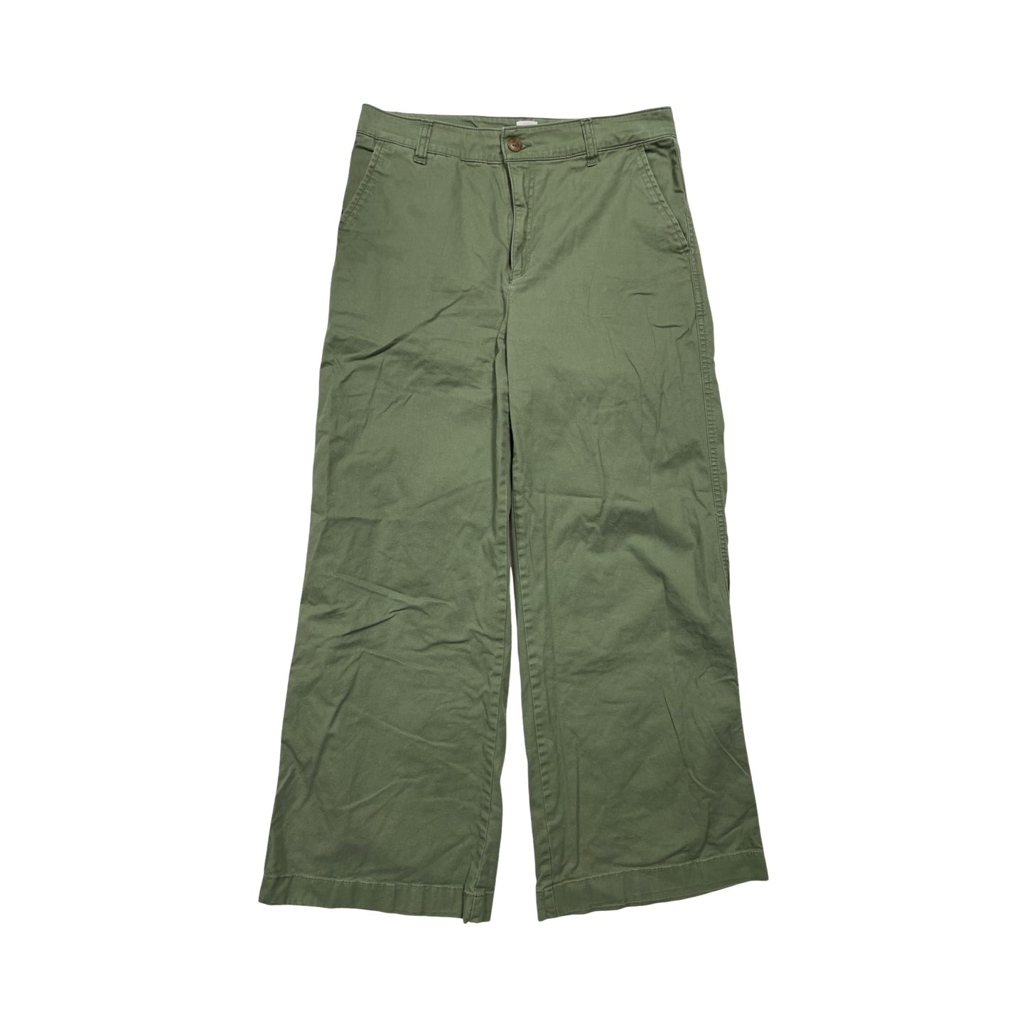 Pants Wide Leg By Gap In Green, Size:8