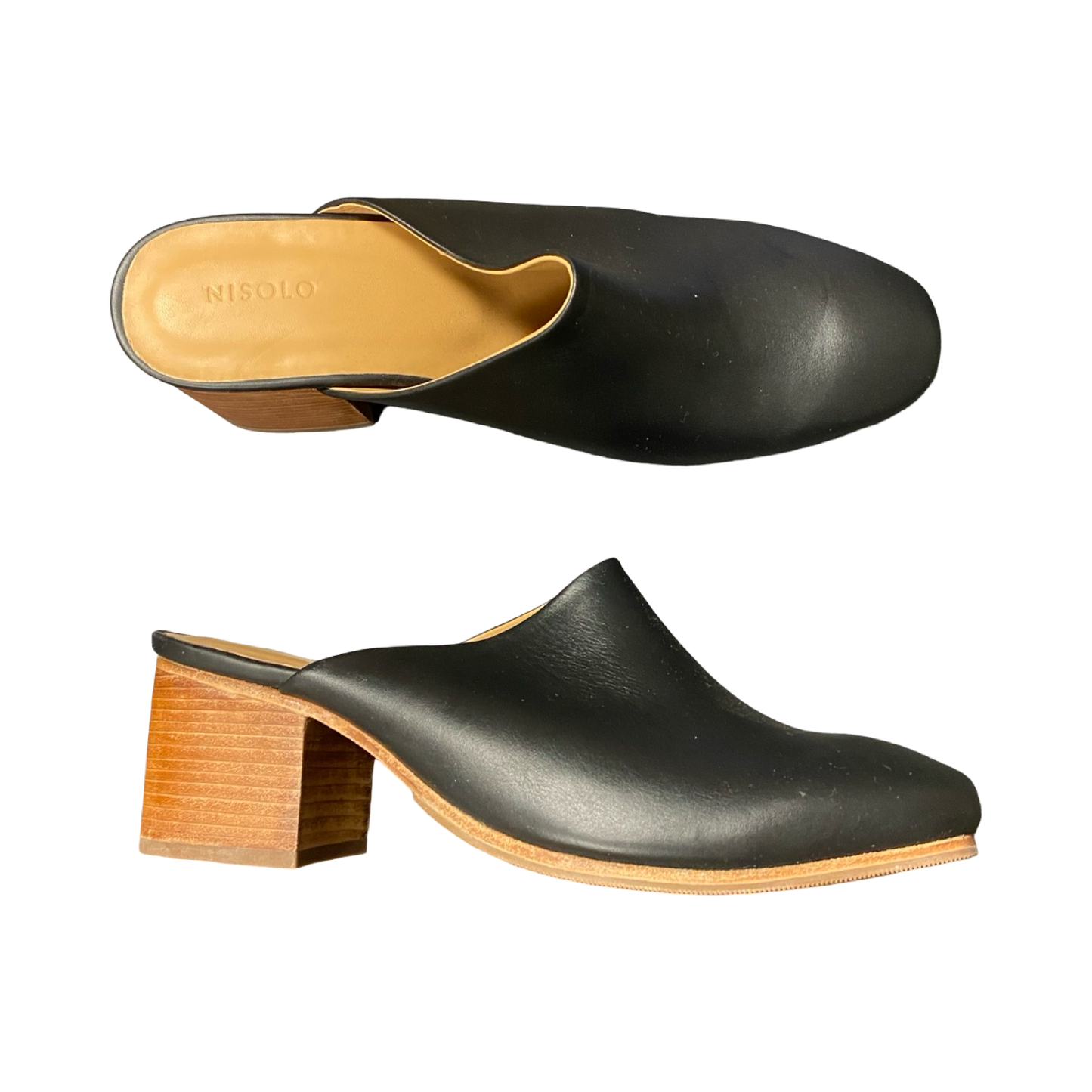 Shoes Heels Block By Cmb In Black, Size:9