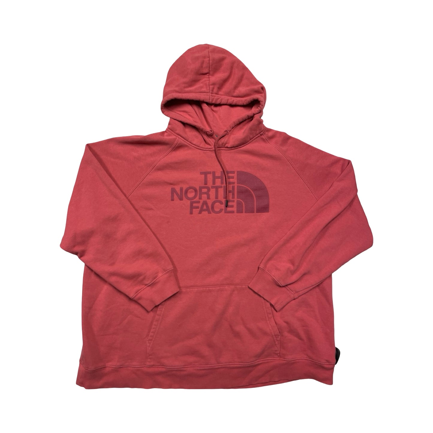 Athletic Sweatshirt Hoodie By The North Face In Pink, Size:3X