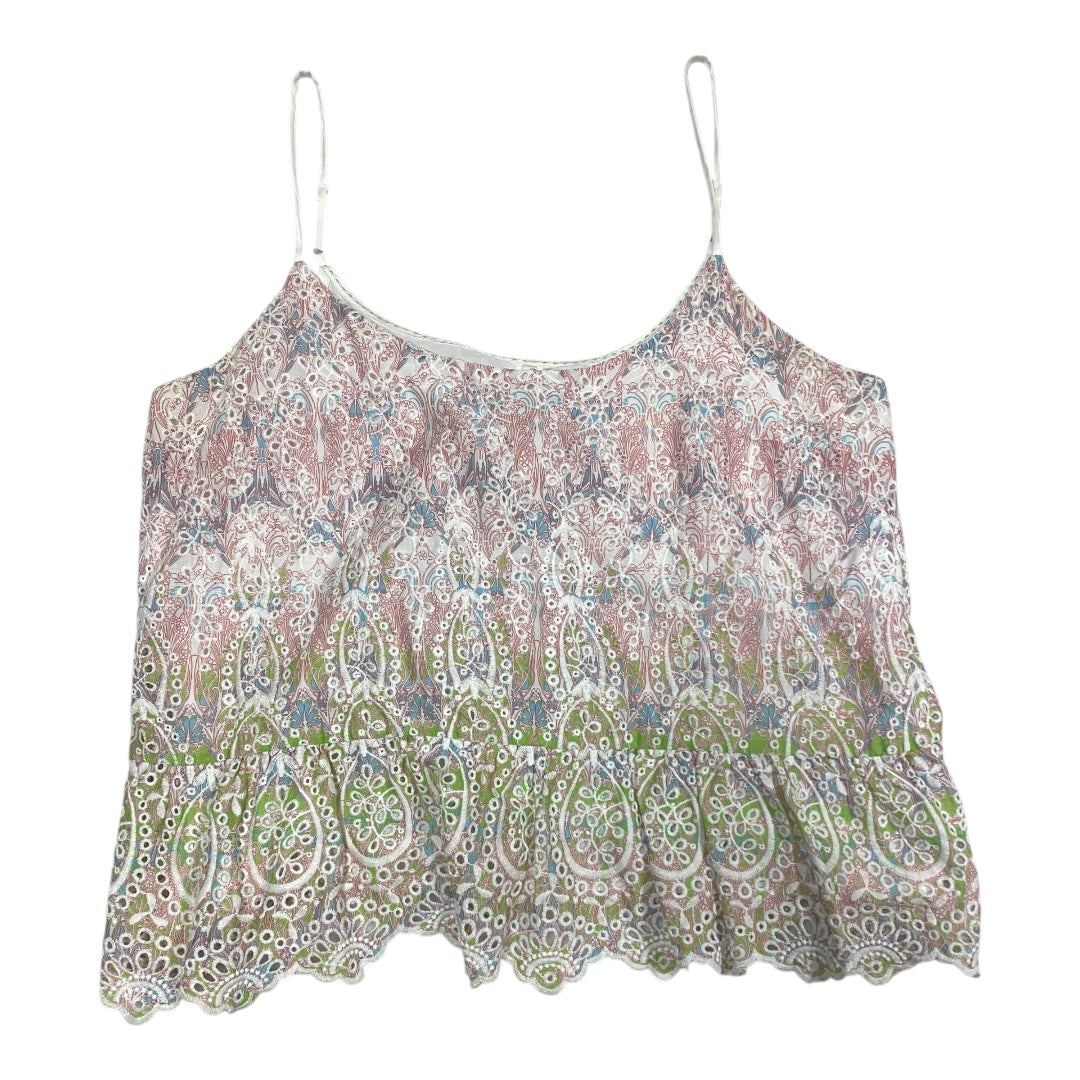 Top Sleeveless By Anthropologie In Multi, Size:12