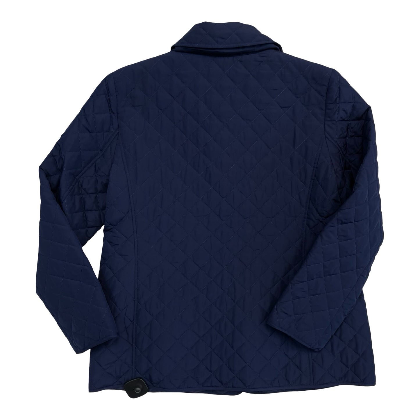 Jacket Puffer & Quilted By Jones New York In Navy, Size:L