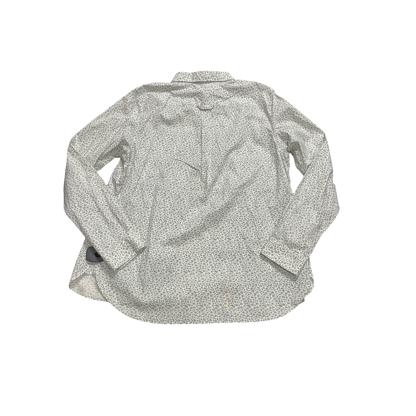 Top Ls By Duluth Trading In Blue & White, Size:L