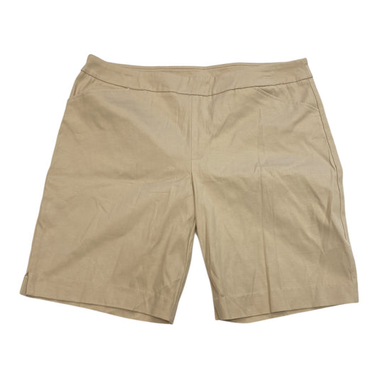 Shorts By Time And Tru In Tan, Size:Xxxl