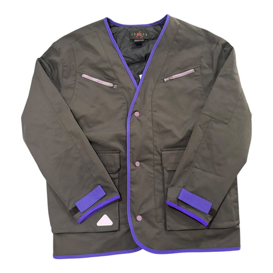 Jacket Other By Nike In Grey, Size:M