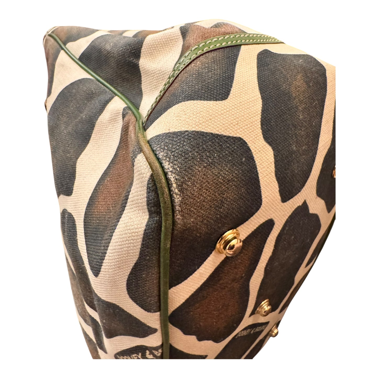 Handbag Designer By Dooney And Bourke In Animal Print, Size:Medium