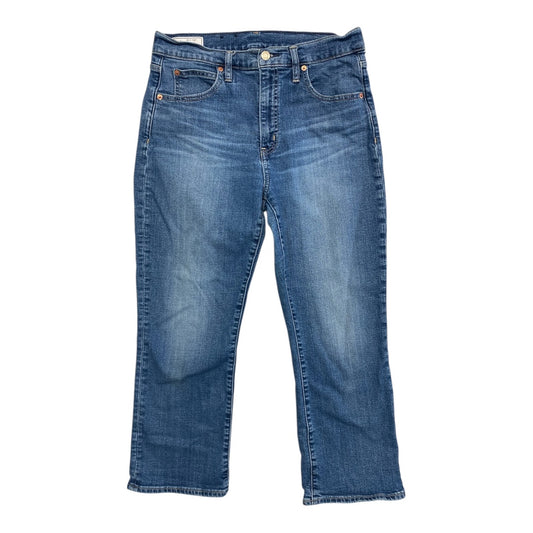 Jeans Straight By Gap In Blue Denim, Size:12