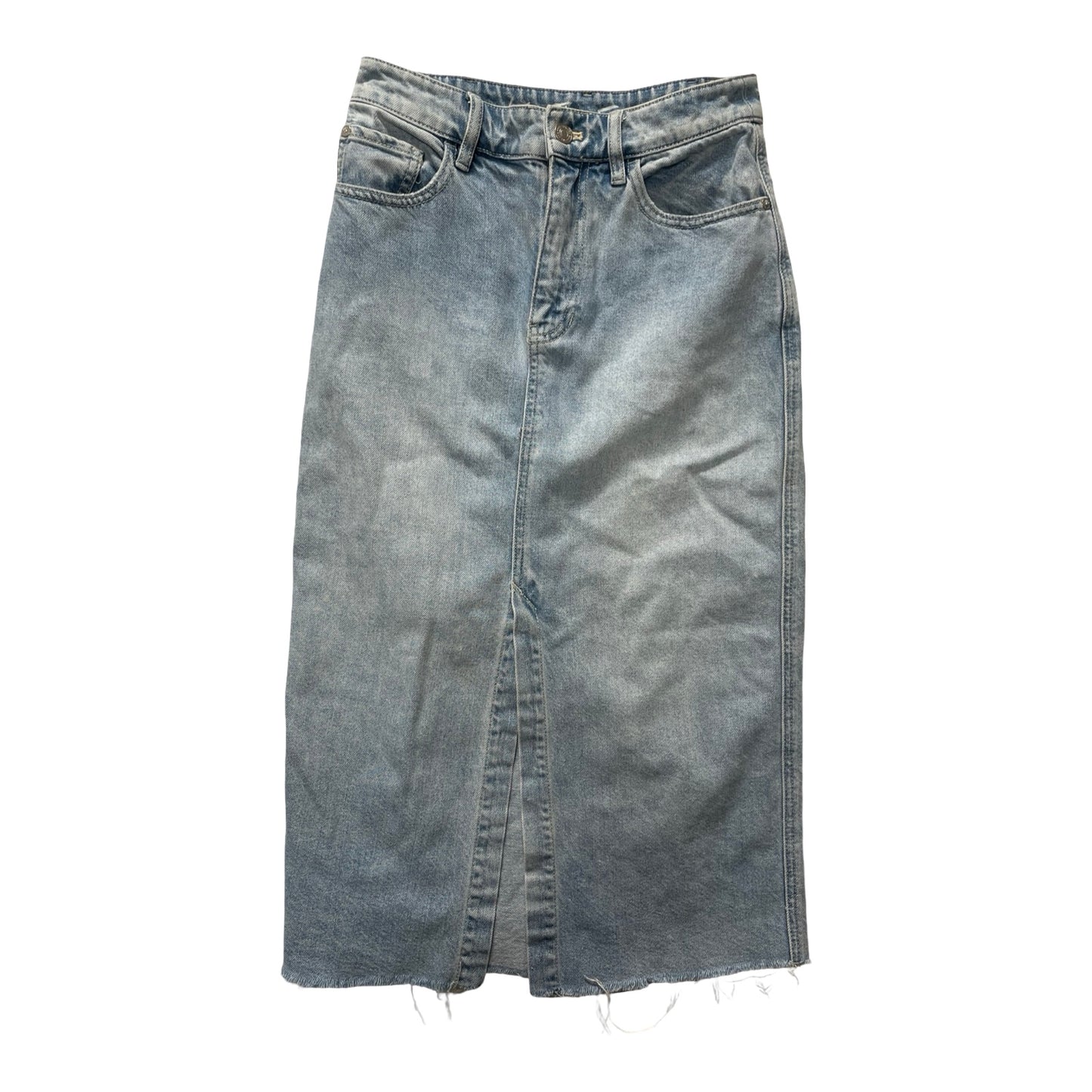 Skirt Maxi By We The Free In Blue Denim, Size:2