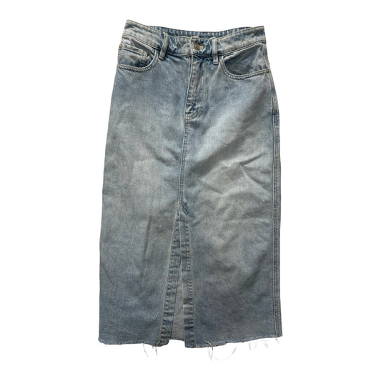 Skirt Maxi By We The Free In Blue Denim, Size:2