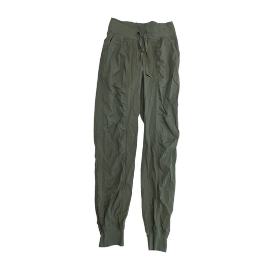 Athletic Pants By Lululemon In Green, Size:0