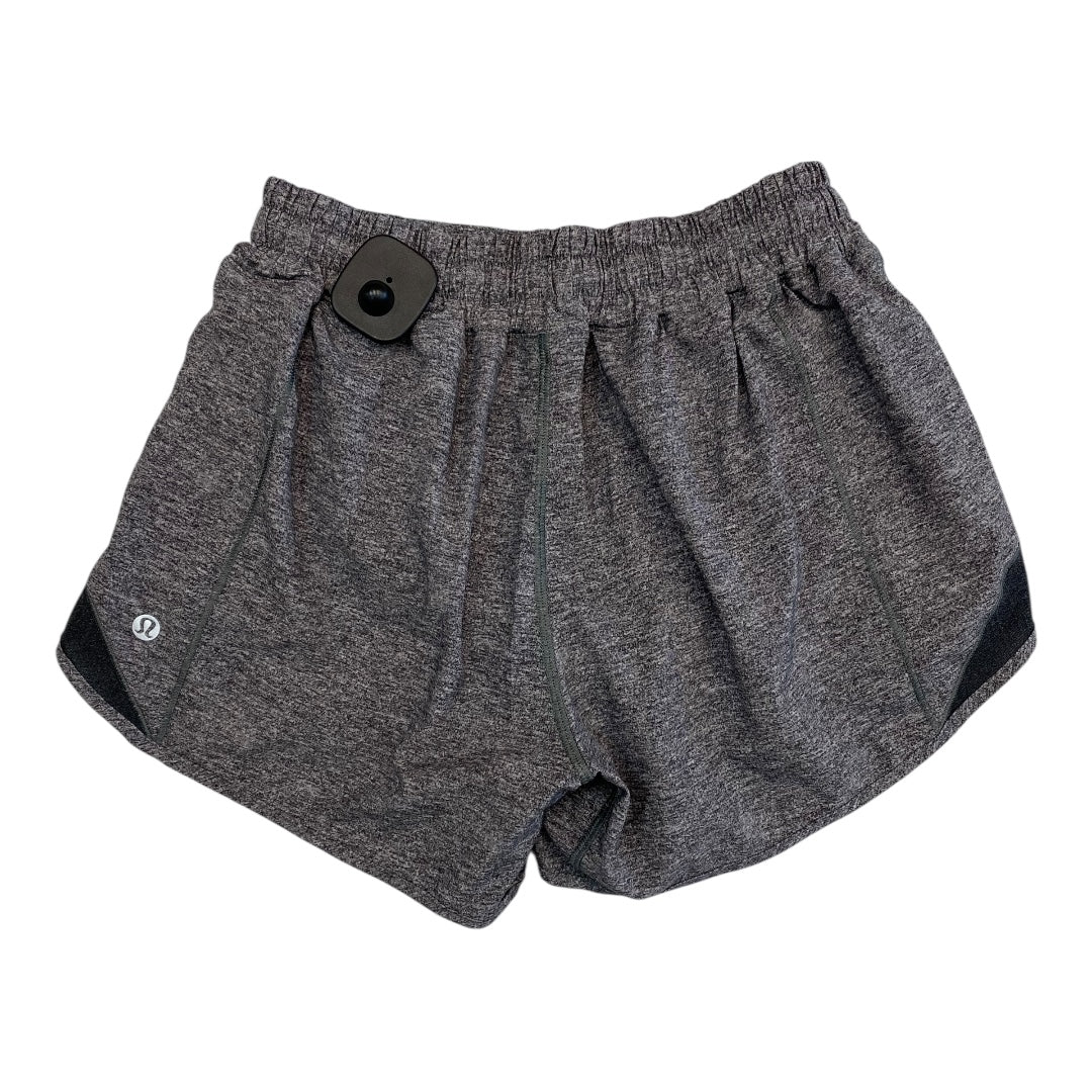 Athletic Shorts By Lululemon In Grey, Size:6