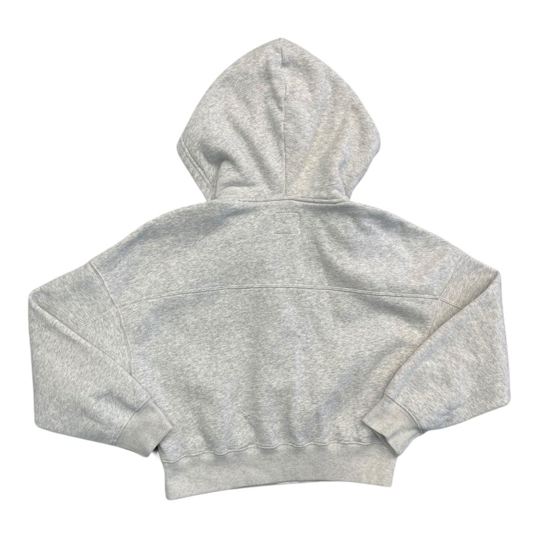 Sweatshirt Hoodie By Abercrombie And Fitch In Grey, Size:S
