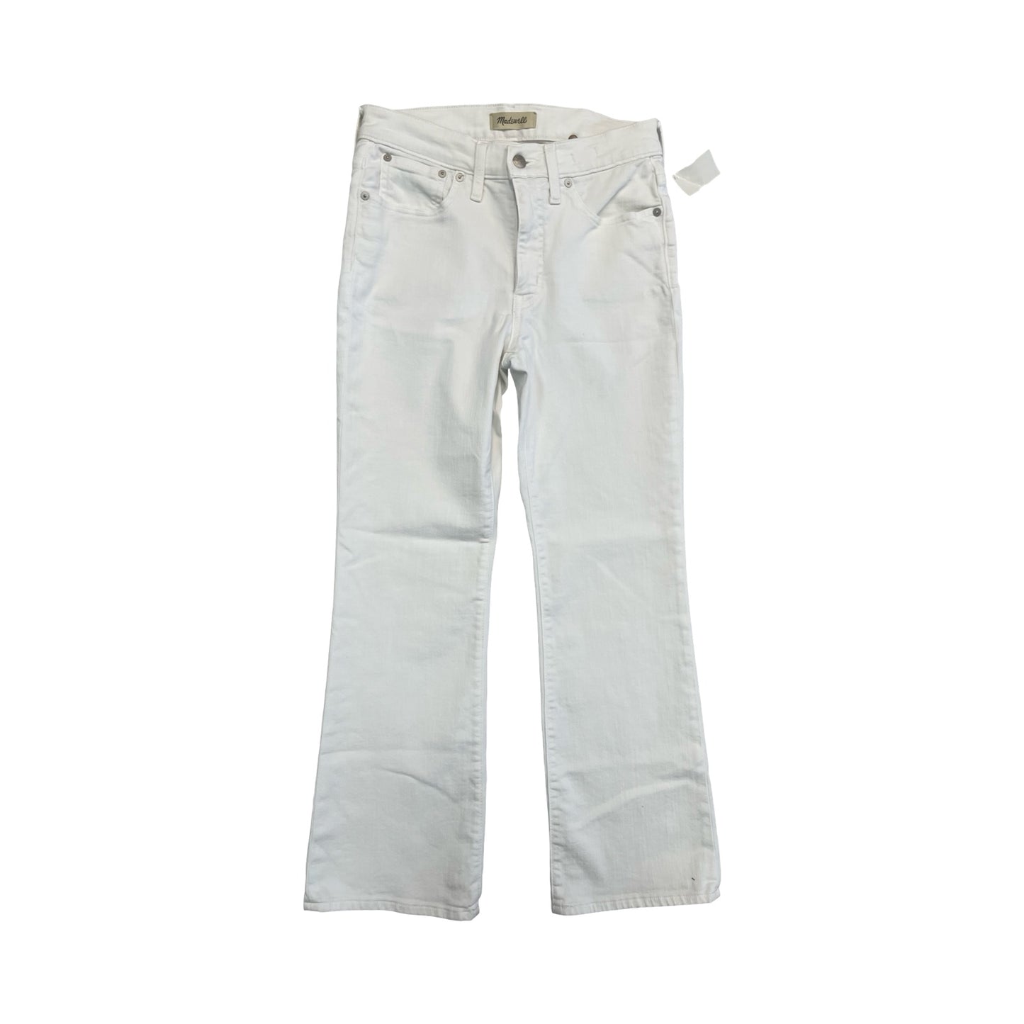 Jeans Straight By Madewell In White, Size:4