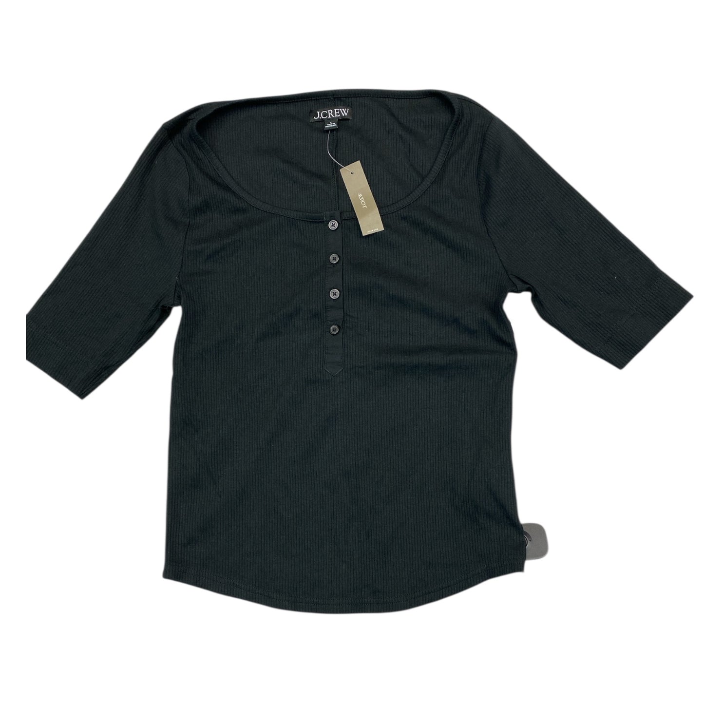 Top Ss By J. Crew In Black, Size:L