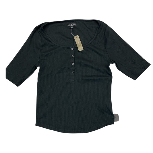 Top Ss By J. Crew In Black, Size:L