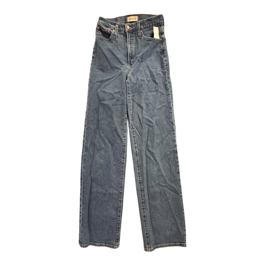 Jeans Straight By Madewell In Blue Denim, Size:2L