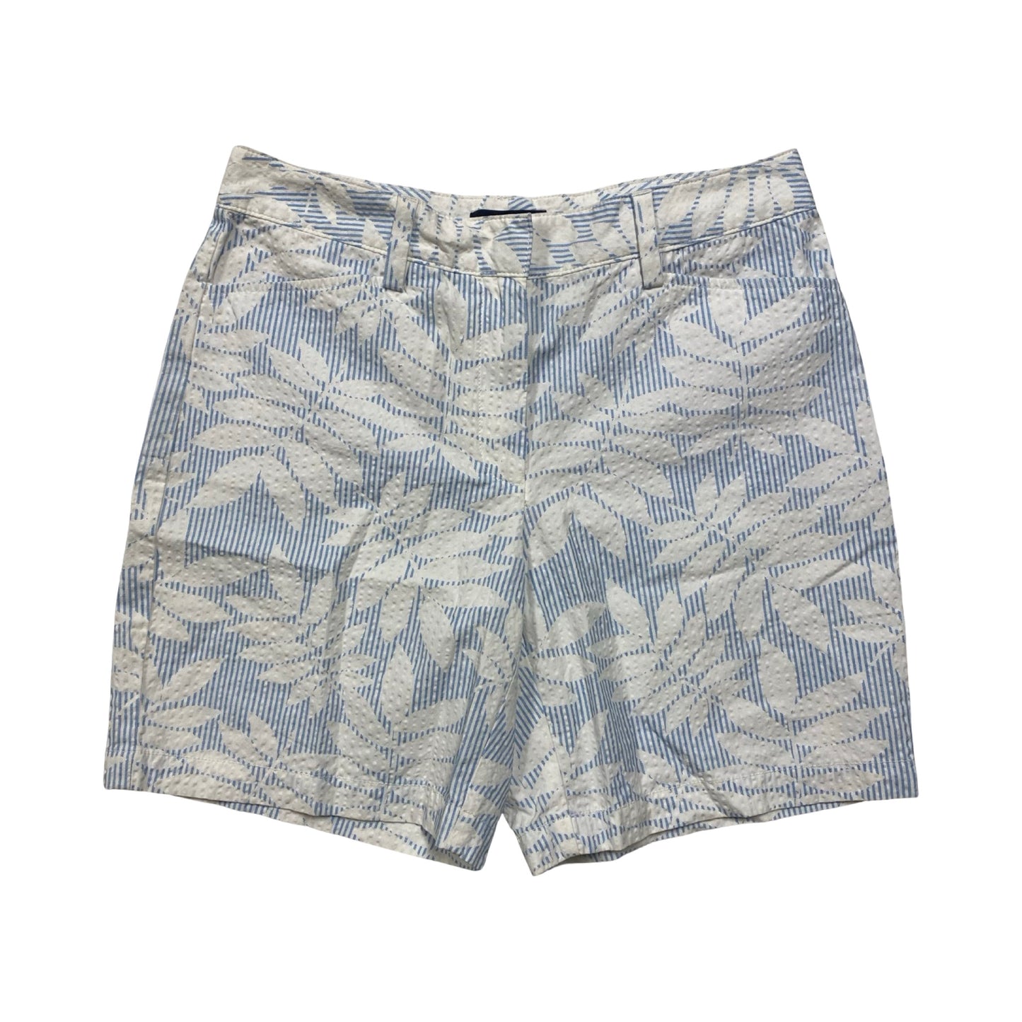 Shorts By Lands End In Blue & White, Size:6