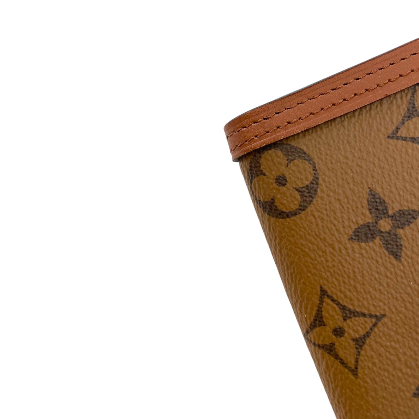 Dauphine Compact Wallet Luxury Designer By Louis Vuitton In Brown & Gold, Size:Small