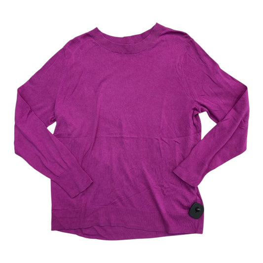 Sweater By Banana Republic In Purple, Size:Xl