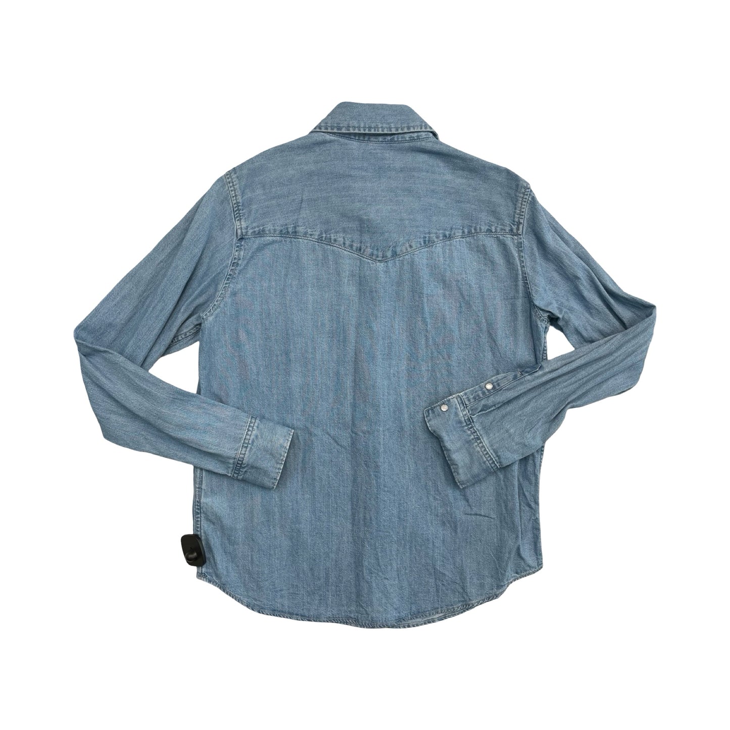Top Ls By Levis In Blue Denim, Size:L