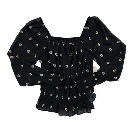 Top Ls By Madewell In Black & Tan, Size:Xxs