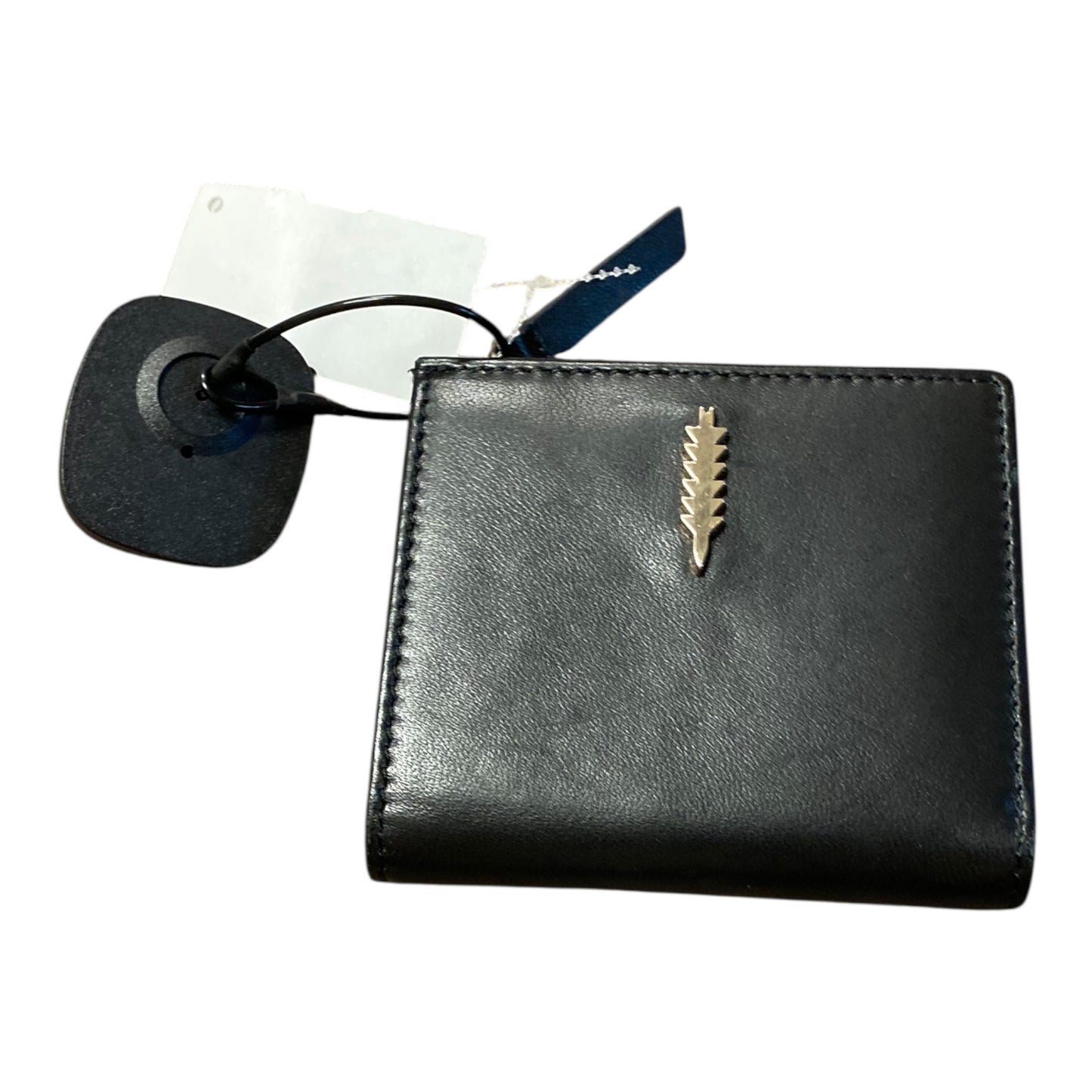Wallet Leather By Cmc In Black, Size:Small