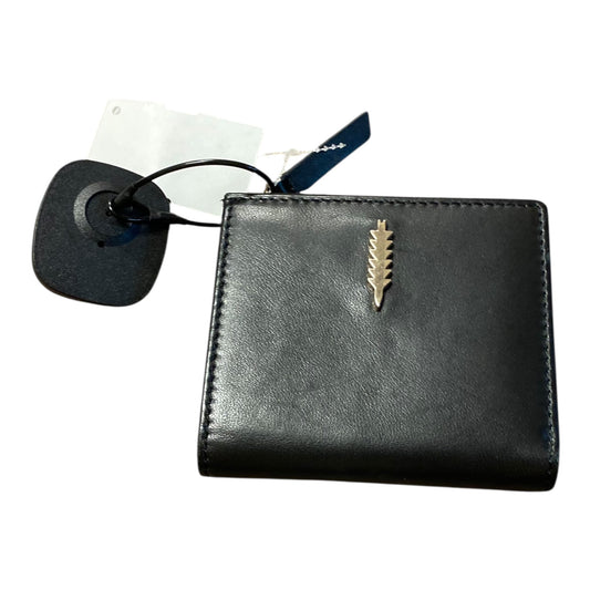 Wallet Leather By Cmc In Black, Size:Small