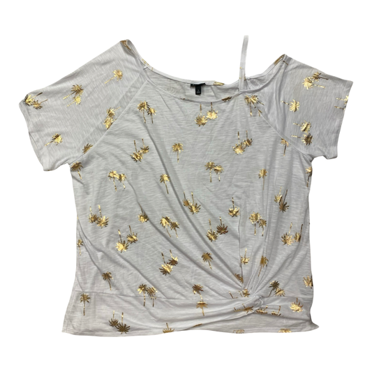 Top Ss By Torrid In Gold & White, Size:3X