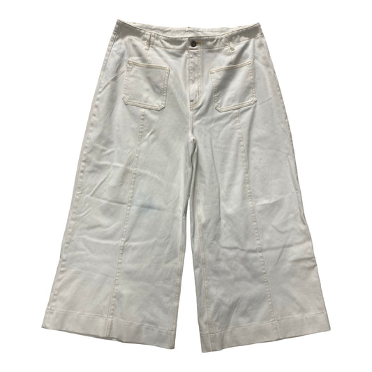 Pants Wide Leg By Halara In White, Size:Xl