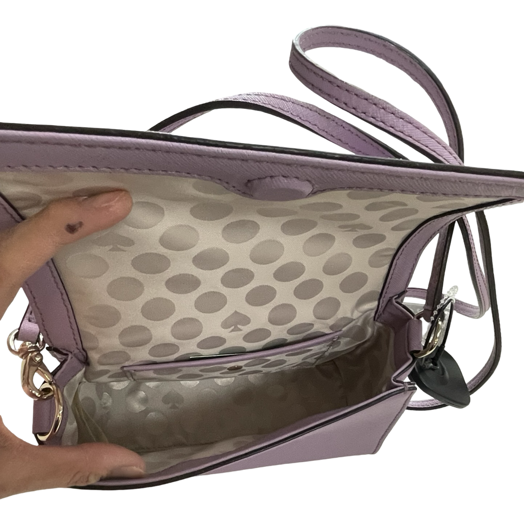 Handbag Designer By Kate Spade In Purple, Size:Small