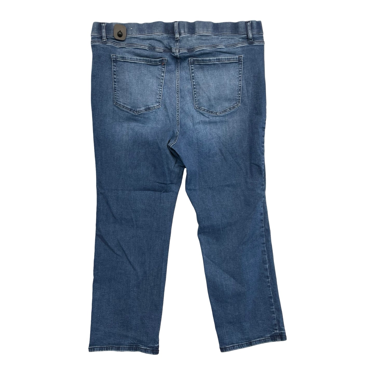 Jeans Straight By Lane Bryant In Blue Denim, Size:24