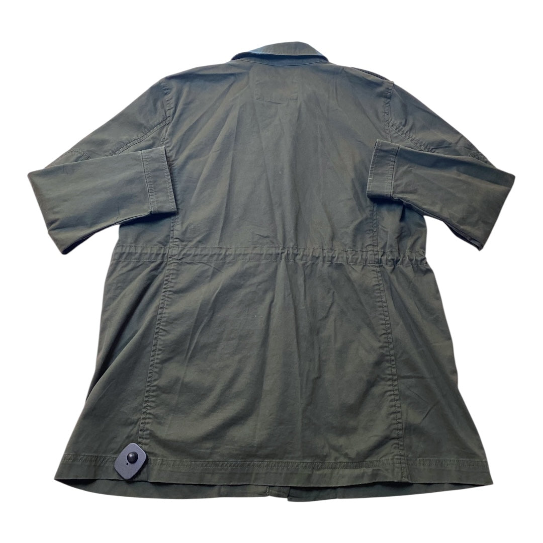 Jacket Utility By Banana Republic In Green, Size:Xl