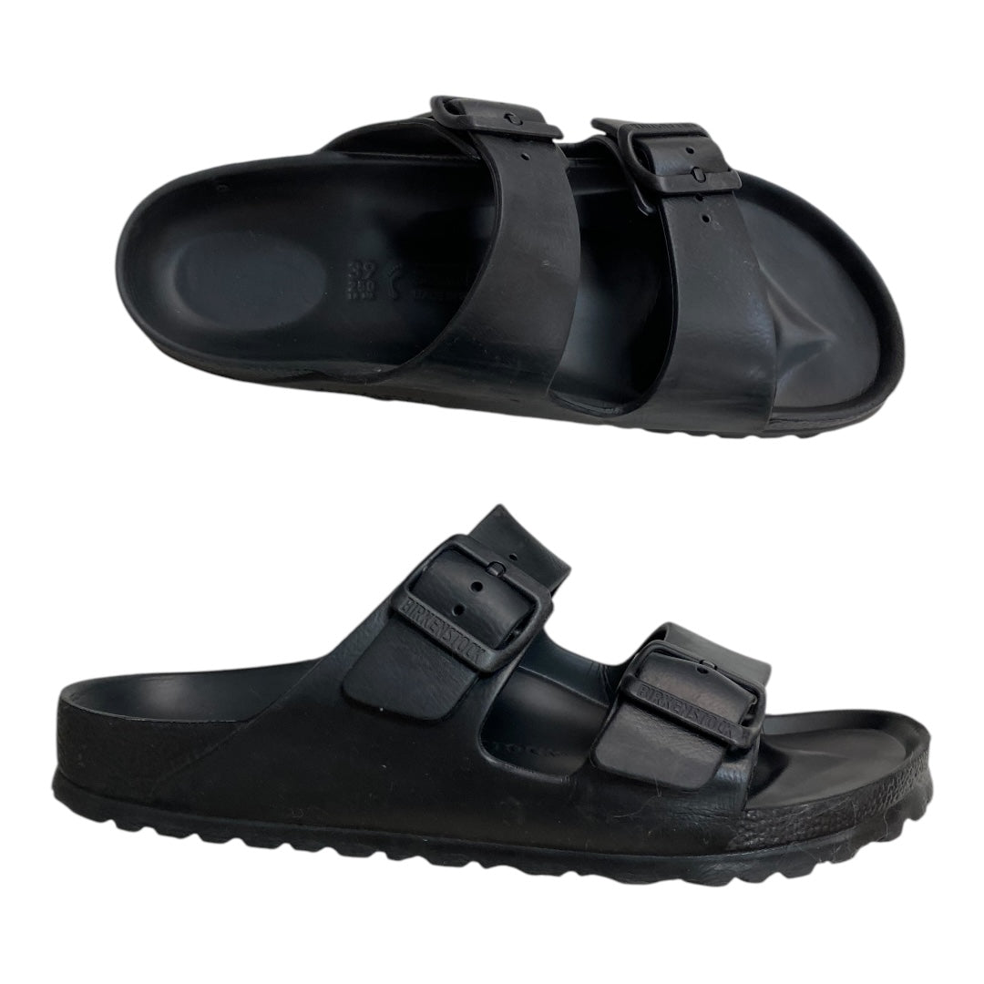 Sandals Designer By Birkenstock In Black, Size:8.5