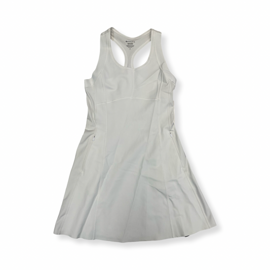 Athletic Dress By Athleta In White, Size:S