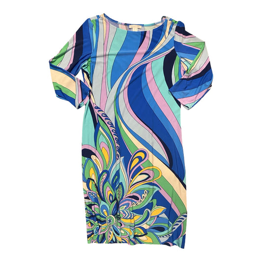 Dress Casual Midi By London Times In Multi, Size:M