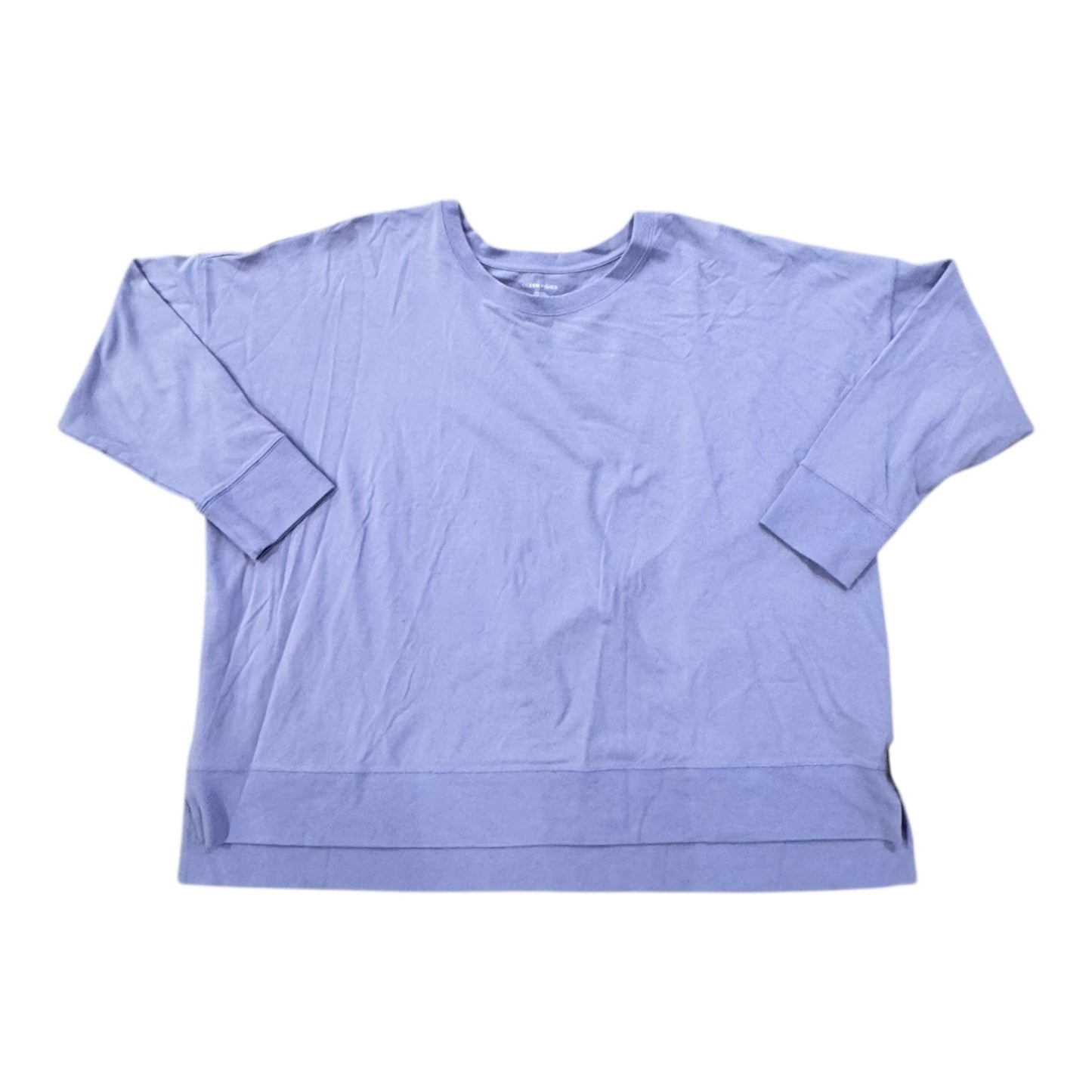 Top Ls Designer By Eileen Fisher In Purple, Size:3X