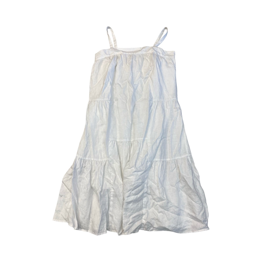 Dress Casual Maxi By Quince In White, Size:L
