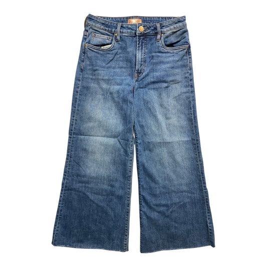 Jeans Wide Leg By Kut In Blue Denim, Size:4