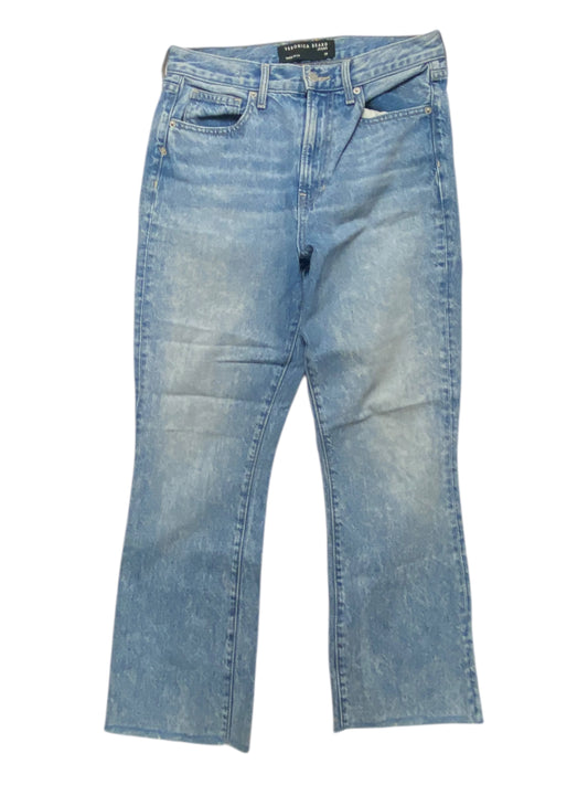 Jeans Straight By Veronica Beard In Blue Denim, Size:6