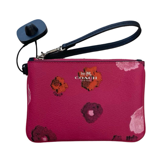 Wristlet Designer By Coach In Pink, Size:Small