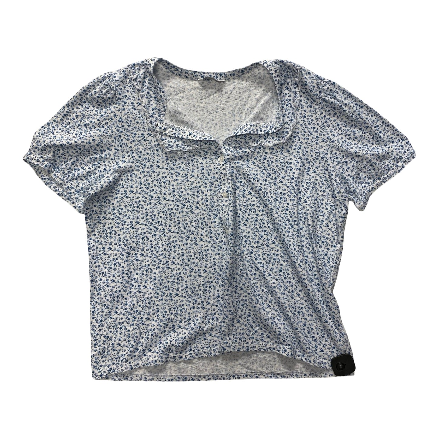 Top Ss By Lucky Brand In Floral Print, Size:Xl