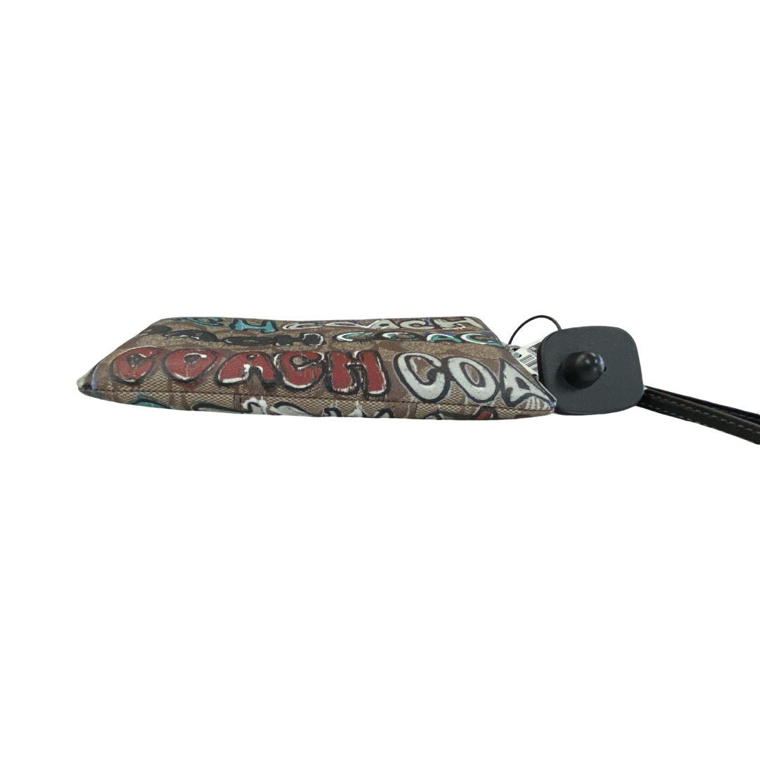 Wristlet Designer By Coach In Multi, Size:Medium