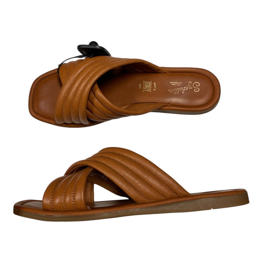 Sandals Flats By Seychelles In Tan, Size:8.5