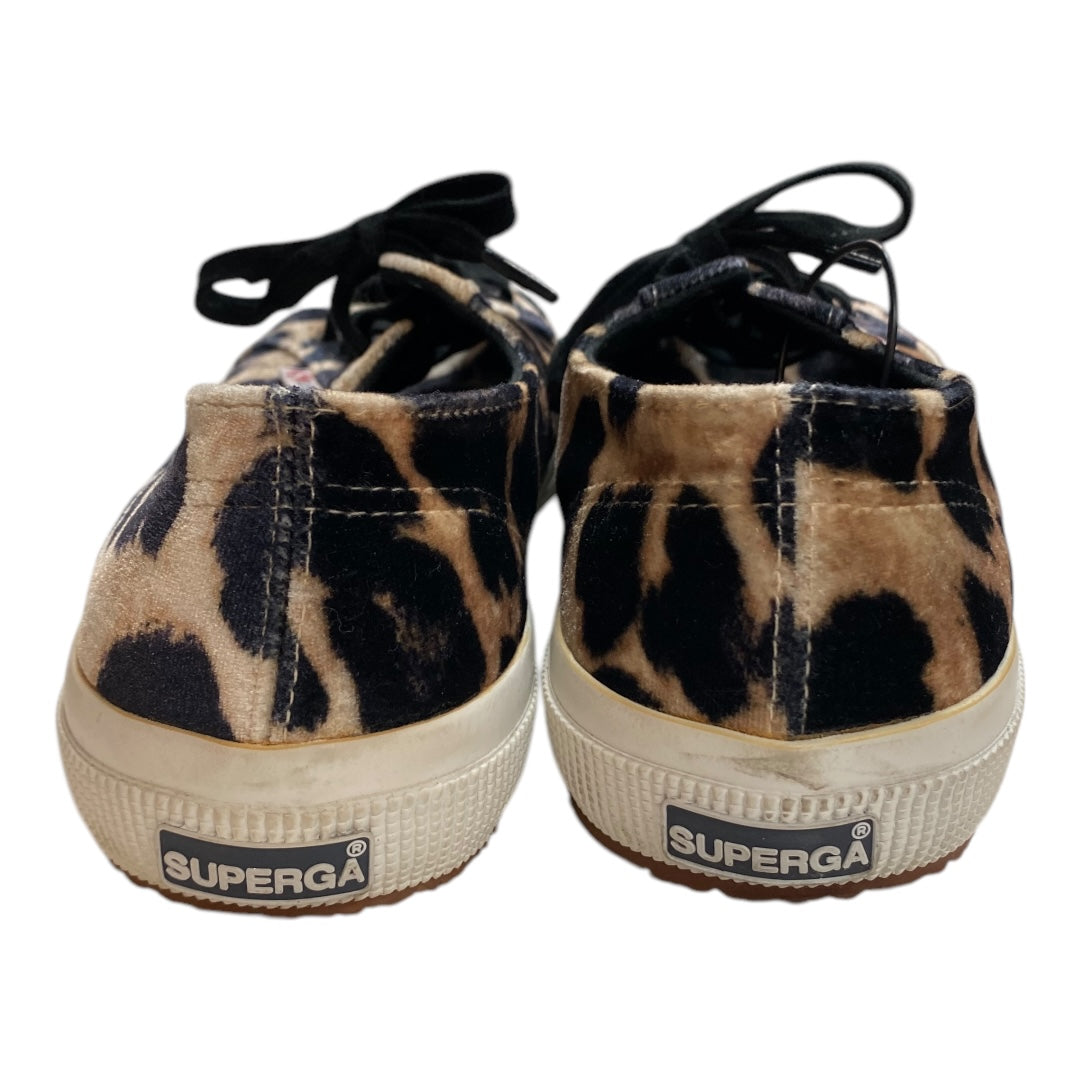 Shoes Sneakers By Superga In Animal Print, Size:7